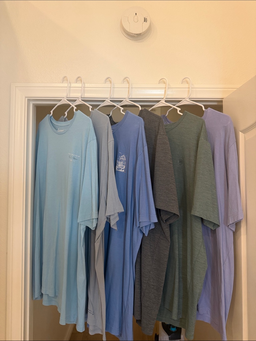 Travis Mathew Men's Short-Sleeve Tees in Light Blue, Blue, Gray, Green, Lavender